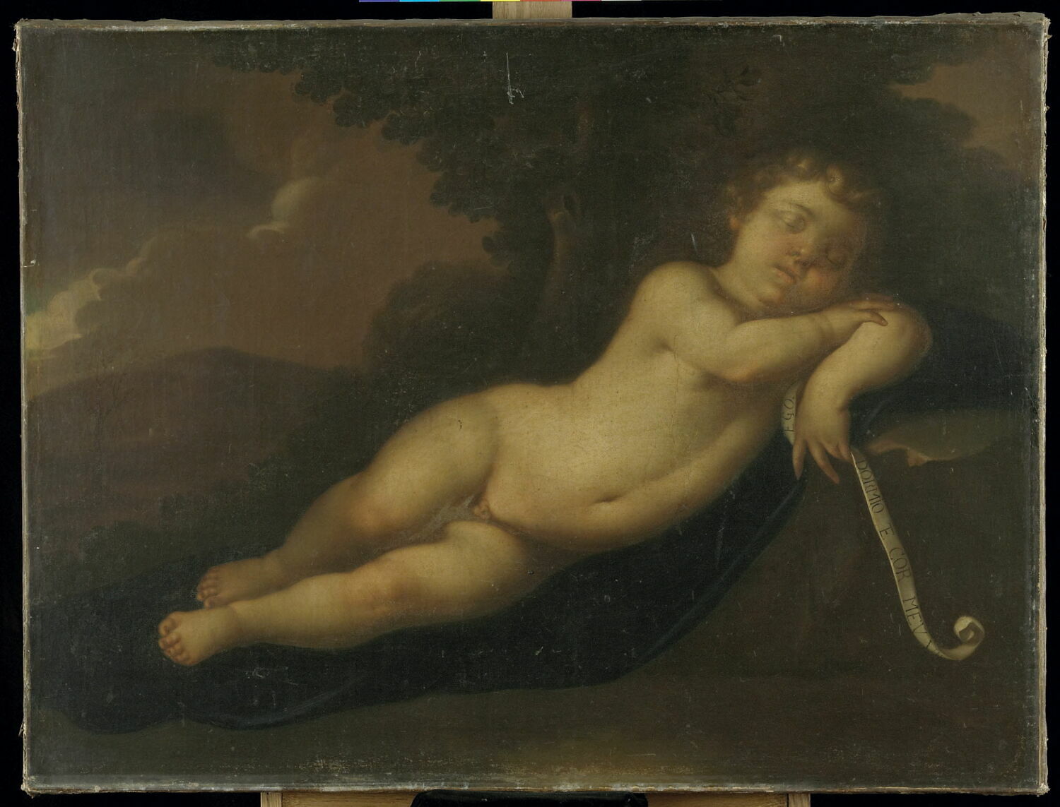 Un Enfant endormi, Mignard, Pierre, XVIIe siècle (1600 - 1700)