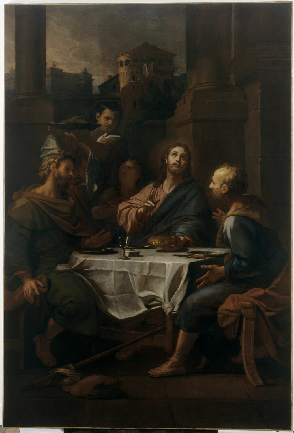 Les Pèlerins d'Emmaüs, Anonyme, XVIIIe siècle (1700 - 1800)