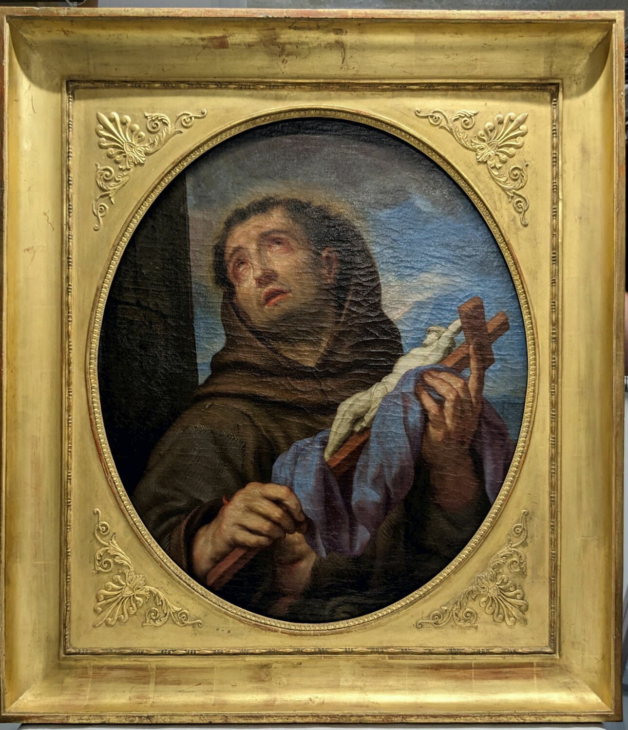 Saint François tenant le crucifix, Frère Luc, XVIIe siècle (1600 - 1700)