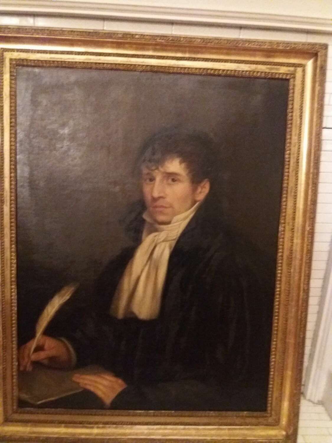 Portrait d'homme, Navez, François-Joseph, XIXe siècle (1800 - 1900)