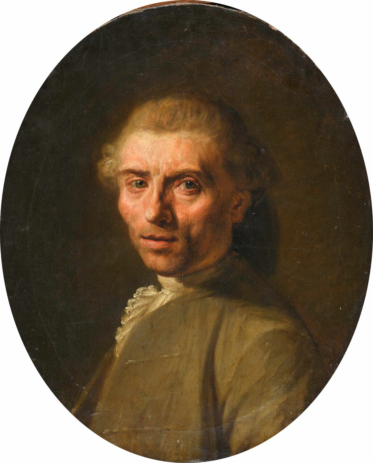 Portrait d'homme, Anonyme, XVIIIe siècle (1700 - 1800)