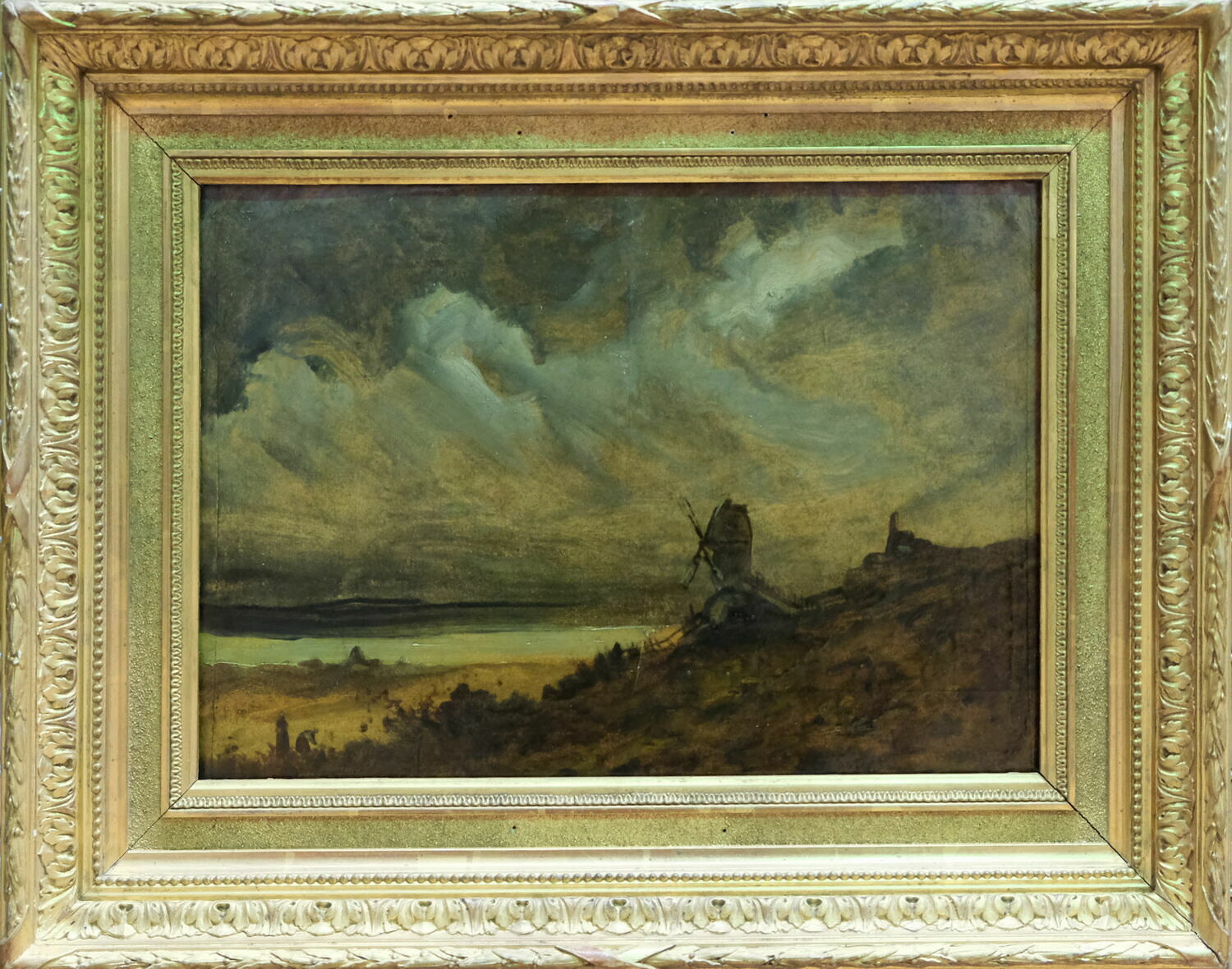 Paysage au moulin, Michel, Georges, XIXe siècle (1800 - 1900)