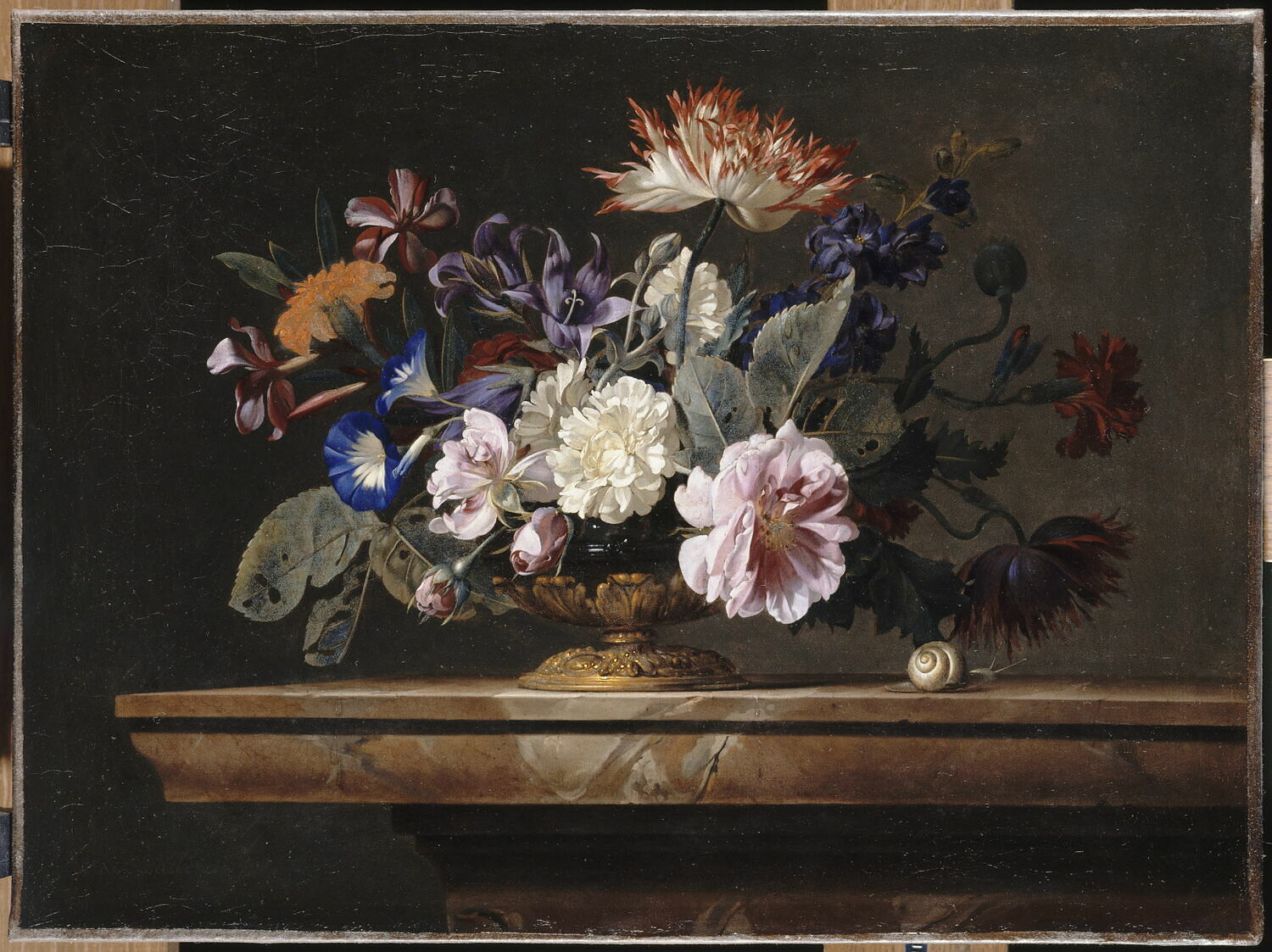 Vase de fleurs, Aelst, Willem van, XVIIe siècle (1600 - 1700)