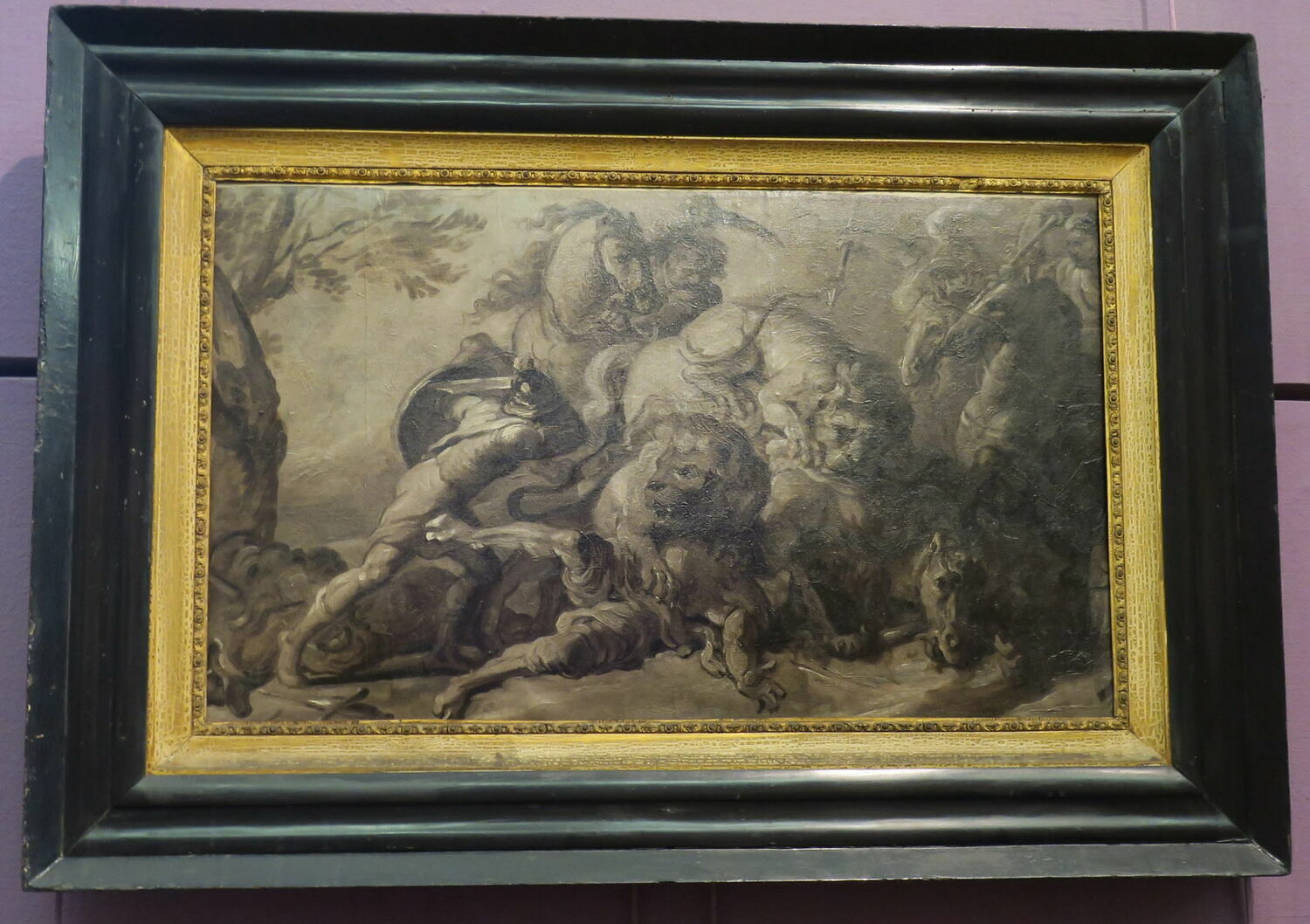 La Chasse au lion, Anonyme, XVIIIe siècle (1700 - 1800)