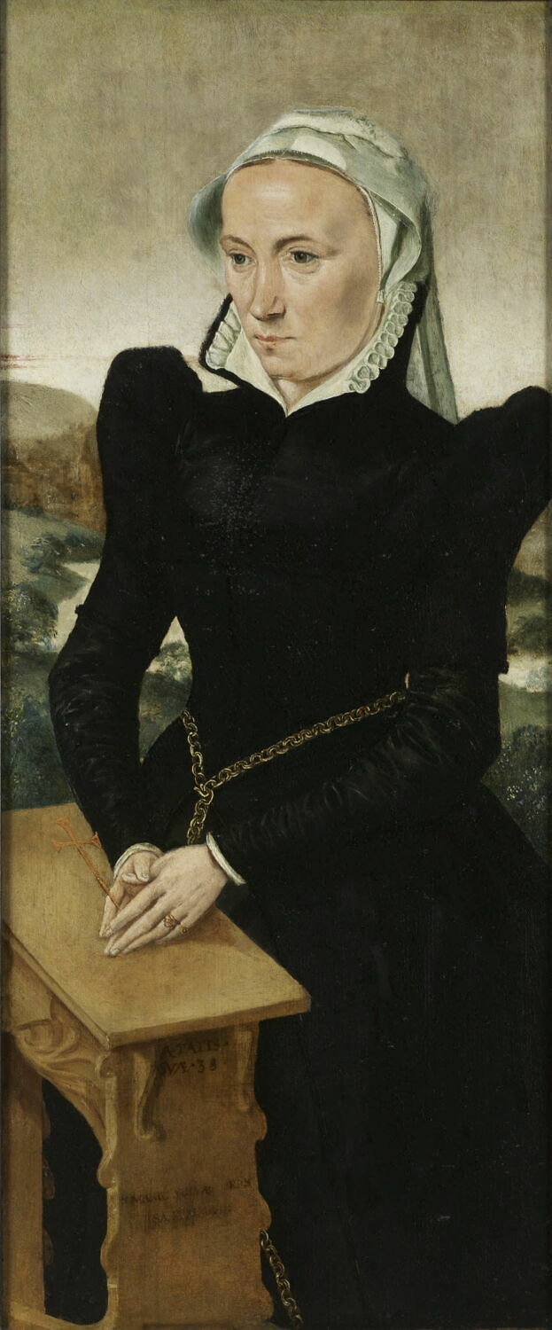 Donatrice en prière, Anonyme, XVIe siècle (Vers 1550 - 1560) (1550 - 1560)