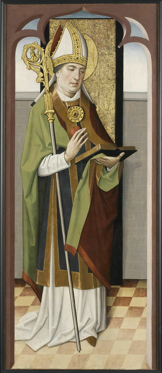 Saint Augustin, Anonyme, XVe siècle (1400 - 1500)