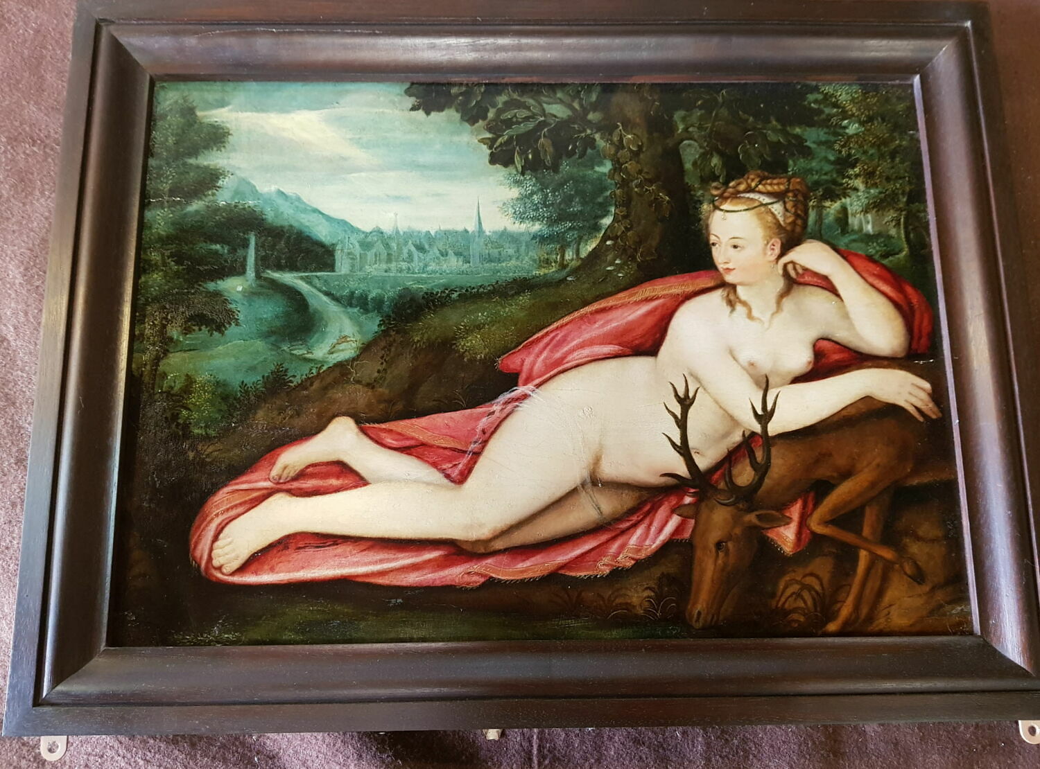 Diane dans un paysage, Anonyme, XVIe siècle (Vers 1550 - 1560) (1550 - 1560)