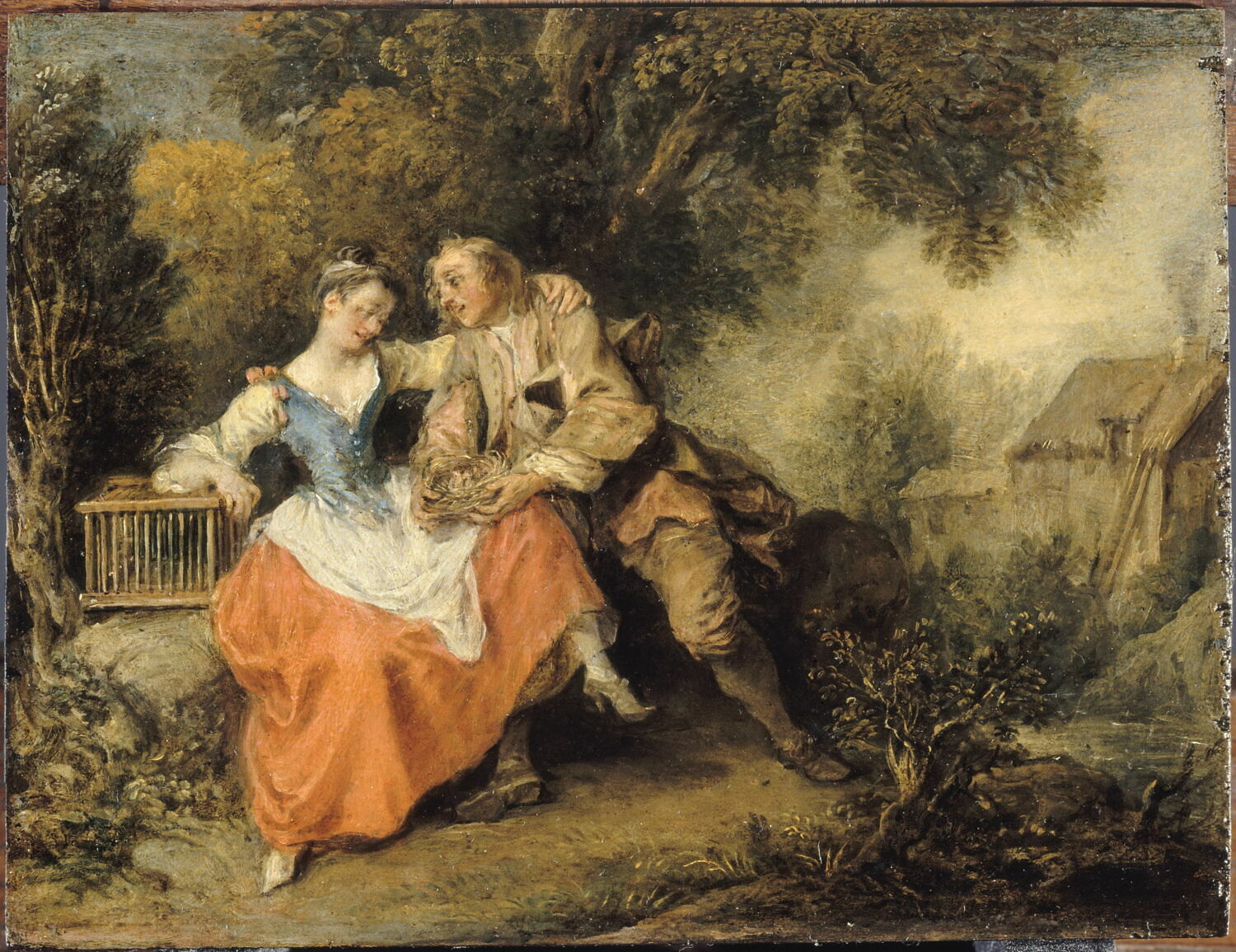 Le Nid d'oiseau, Lancret, Nicolas, XVIIIe siècle (1700 - 1800)