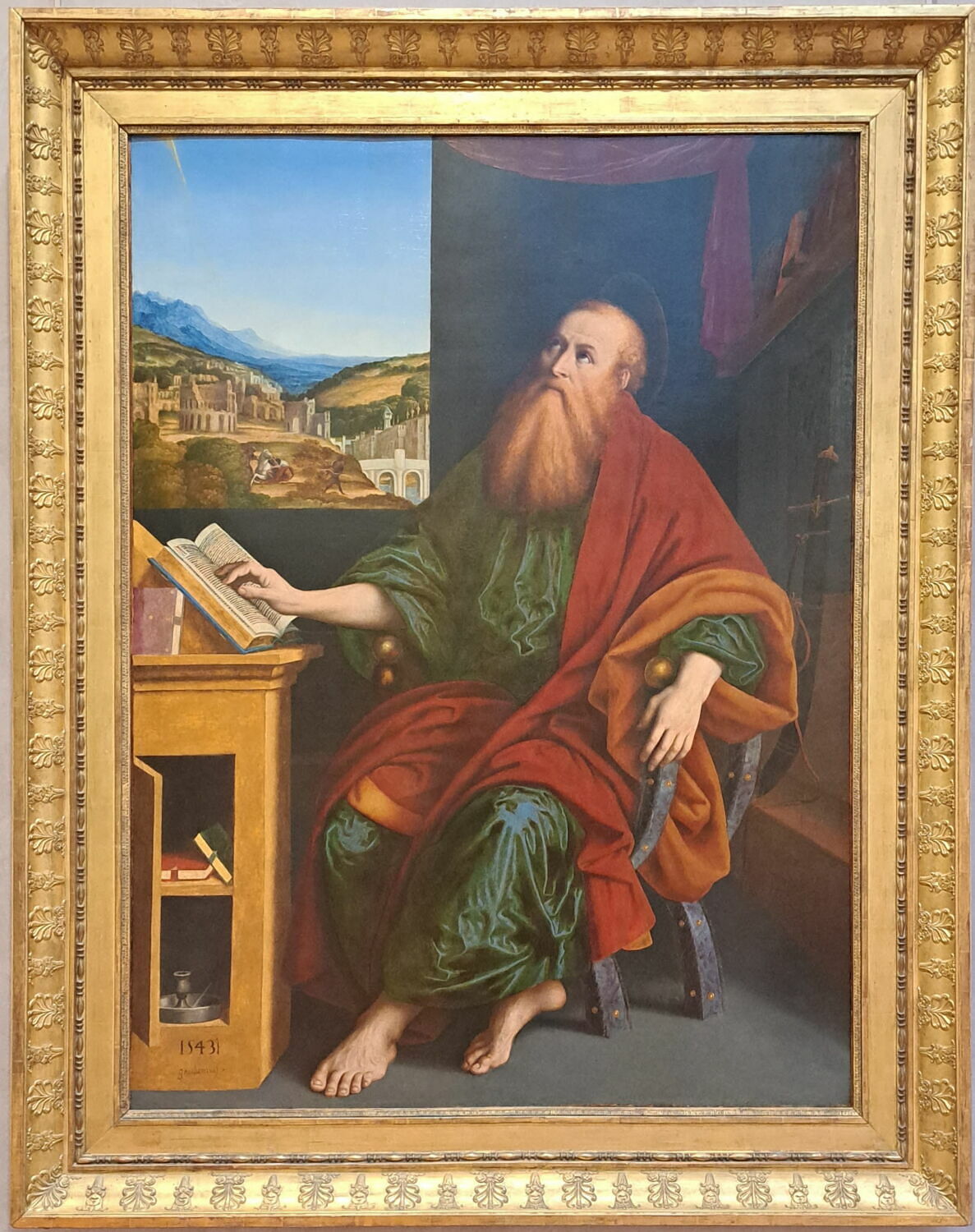 Saint Paul en méditation, Ferrari, Gaudenzio, 2e quart du XVIe siècle (1543)