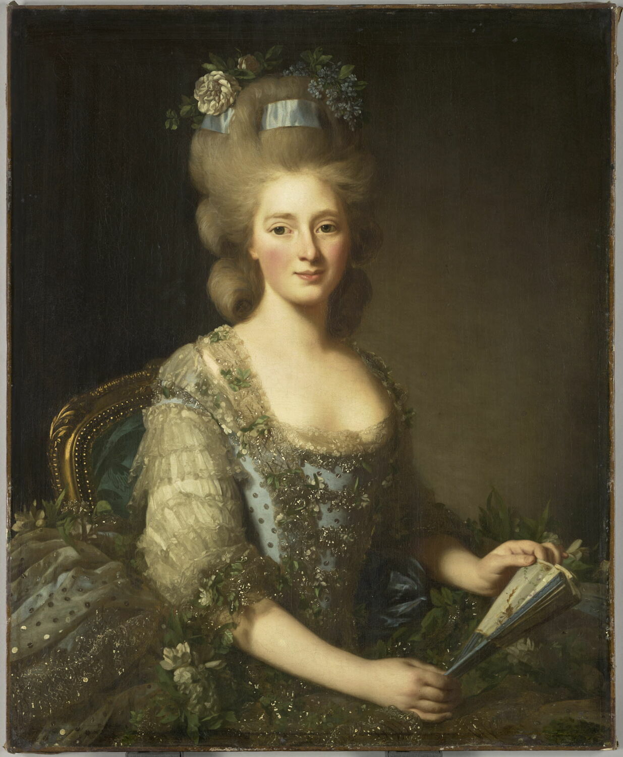Portrait de Marie Amélie Joséphine, archiduchesse d'Autriche, infante, duchesse de Parme, Roslin, Alexandre, XVIIIe siècle (1700 - 1800)