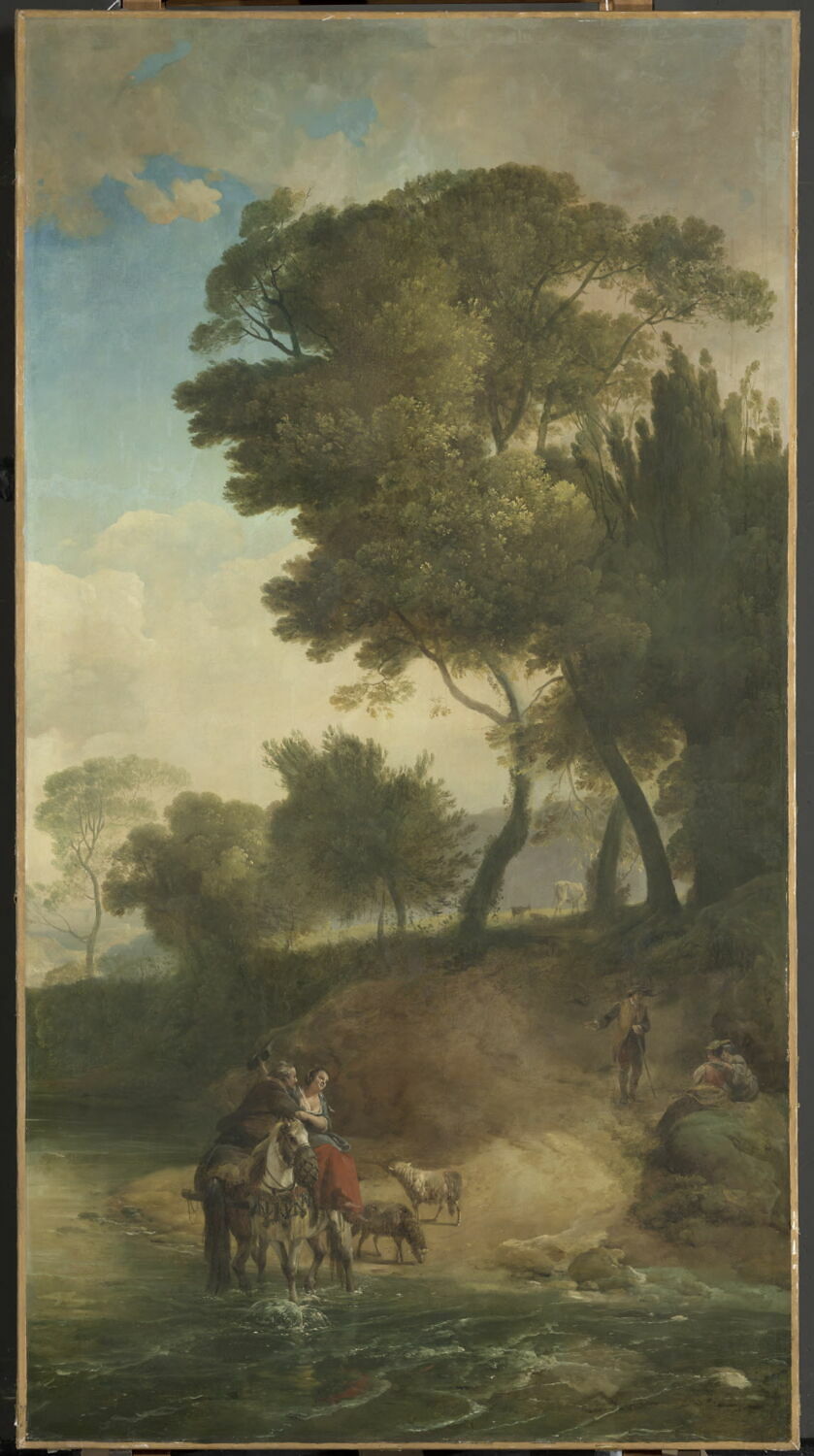 Le Gué., Houel, Jean-Pierre, 3e tiers du XVIIIe siècle (vers 1774)