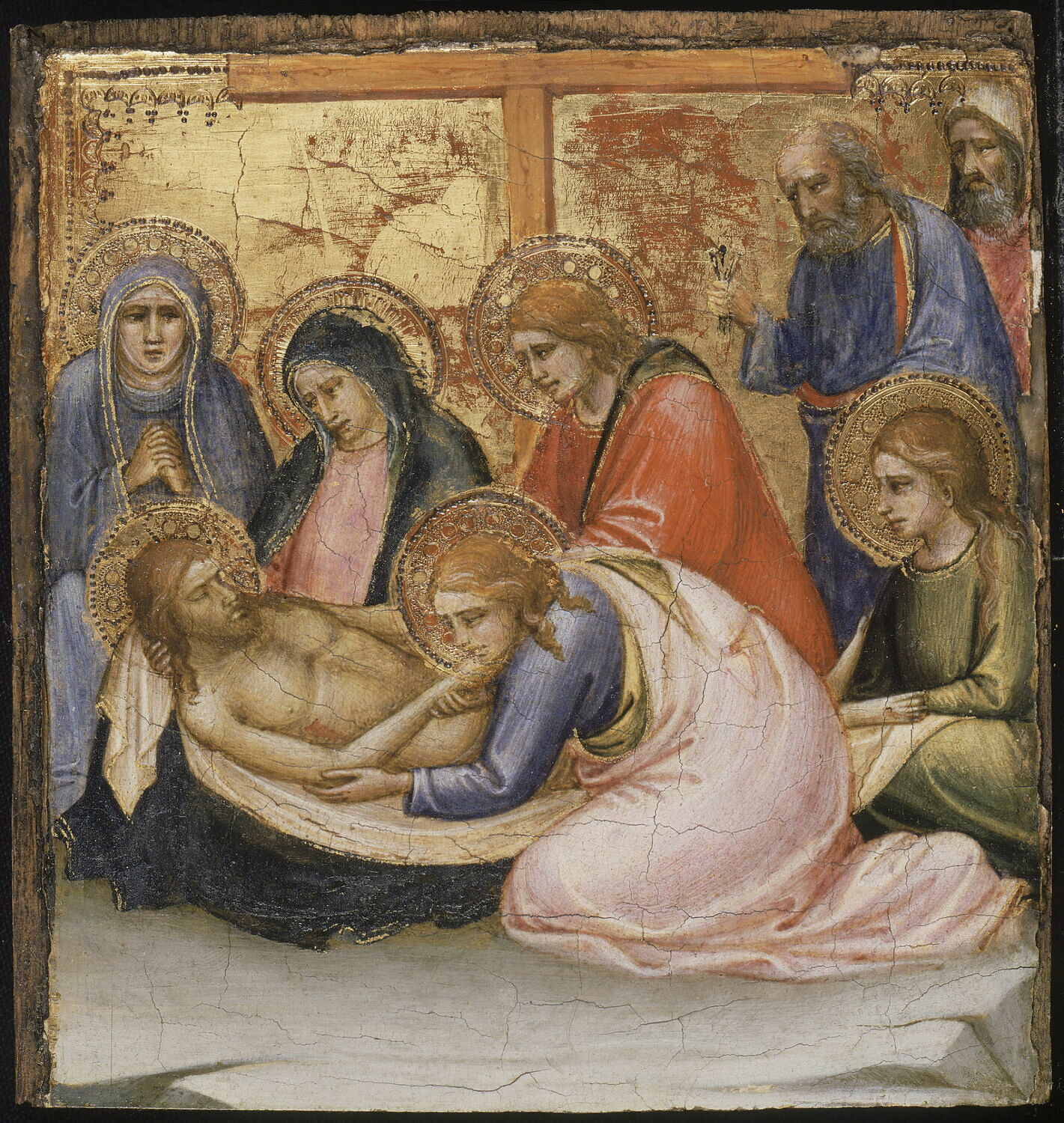 Scènes de la Vie du Christ : Déploration., Mariotto di Nardo, XVe siècle (1400 - 1500)