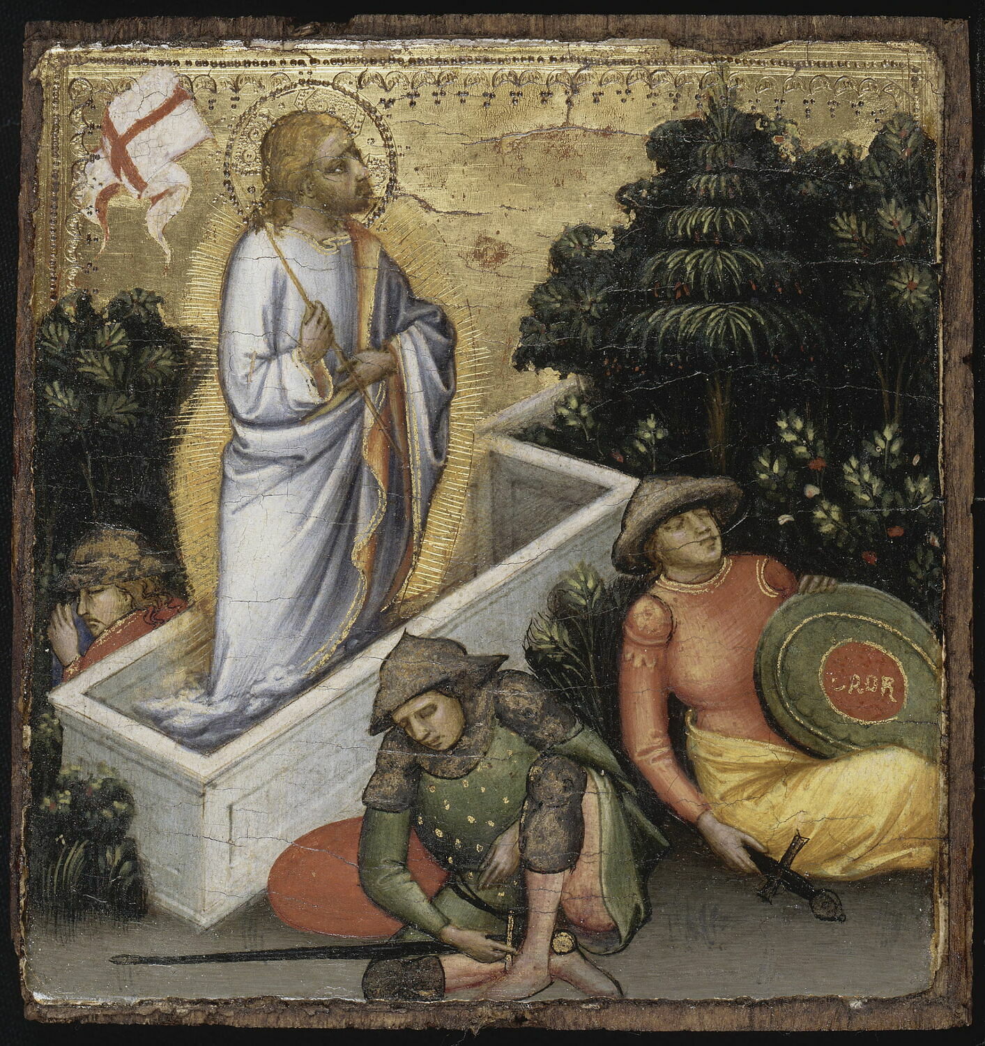 Scènes de la Vie du Christ : Résurrection., Mariotto di Nardo, XVe siècle (1400 - 1500)