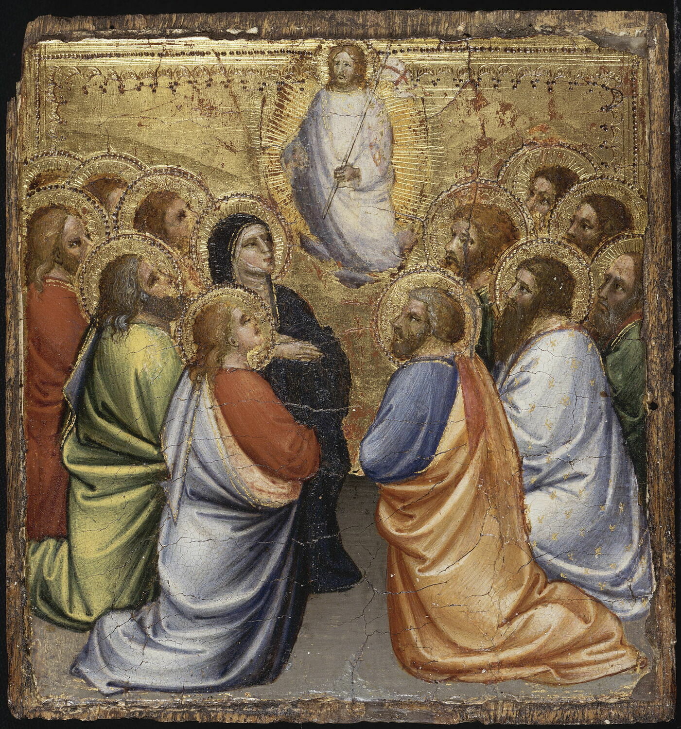 Scènes de la Vie du Christ : Ascension., Mariotto di Nardo, XVe siècle (1400 - 1500)