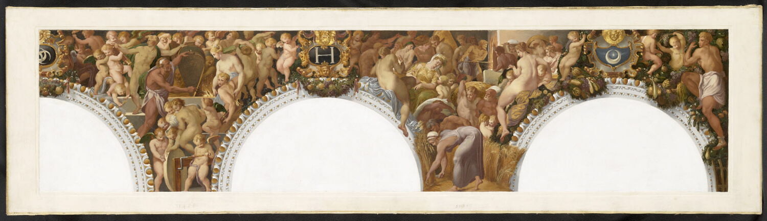 L'Été ; l'Hiver, Alaux, Jean, 2e quart du XIXe siècle (1834)