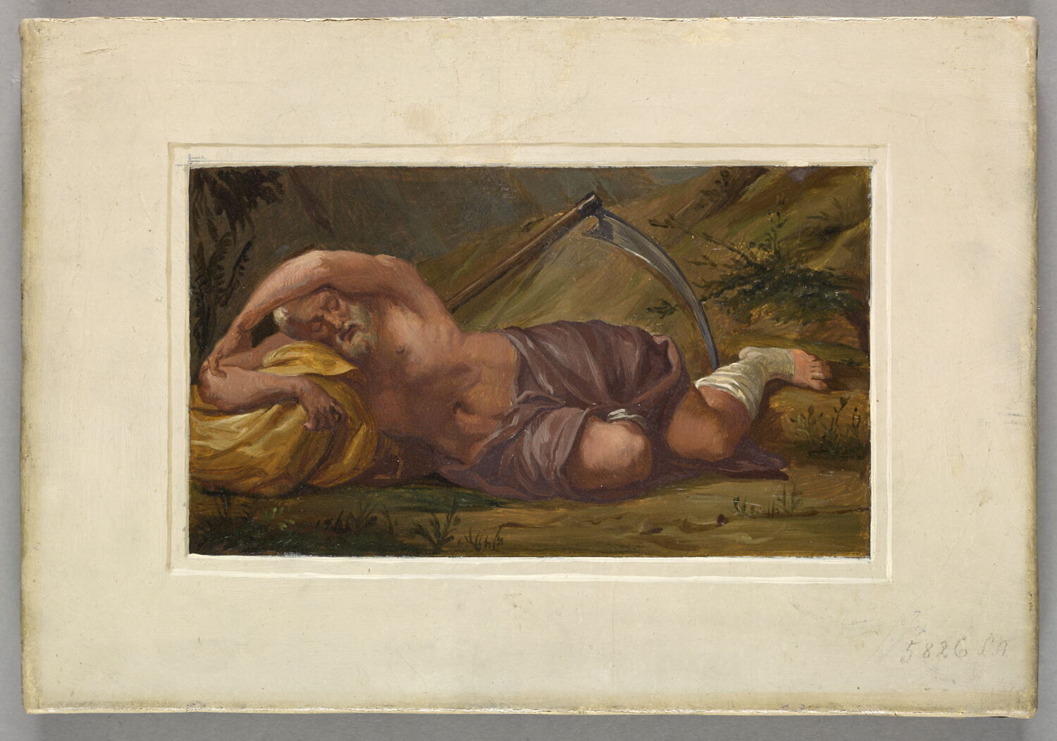 Saturne, Alaux, Jean, 2e quart du XIXe siècle (1834)