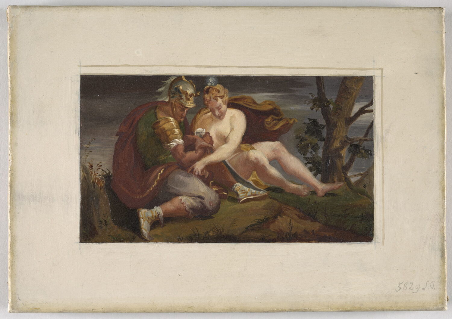 Mars et Vénus, Alaux, Jean, 2e quart du XIXe siècle (1834)
