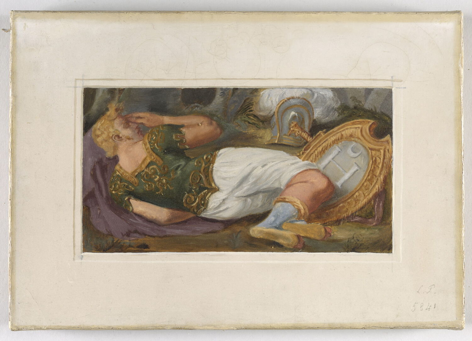 Mars, Alaux, Jean, 2e quart du XIXe siècle (1834)