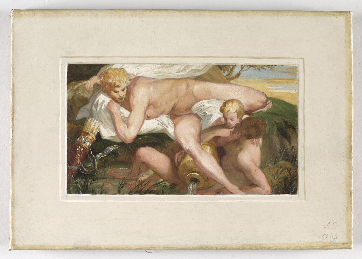 Narcisse, Alaux, Jean, 2e quart du XIXe siècle (1834)