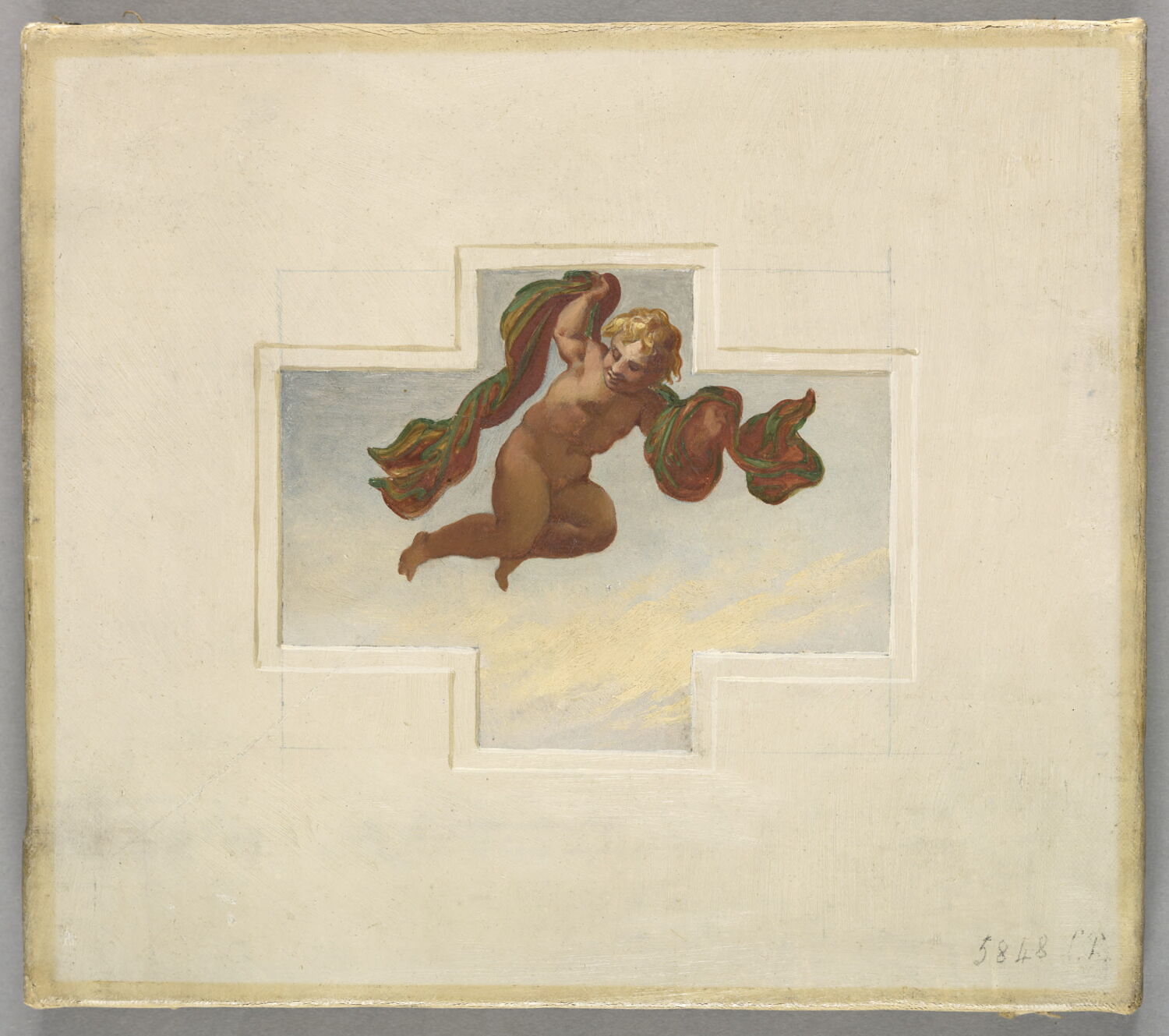 Un amour dans les airs, Alaux, Jean, 2e quart du XIXe siècle (1834)