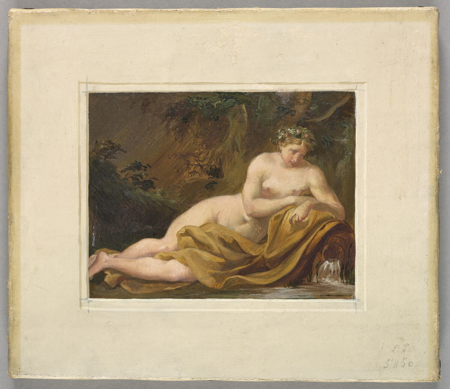 Nymphe, ou Source, Alaux, Jean, 2e quart du XIXe siècle (1834)