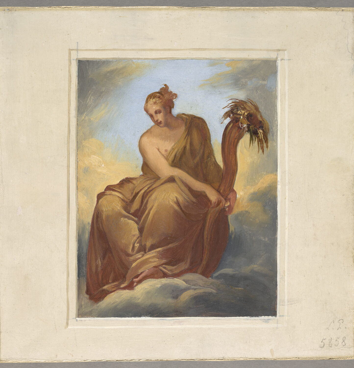 Pomone, dit autrefois "L'Abondance", Alaux, Jean, 2e quart du XIXe siècle (1834)