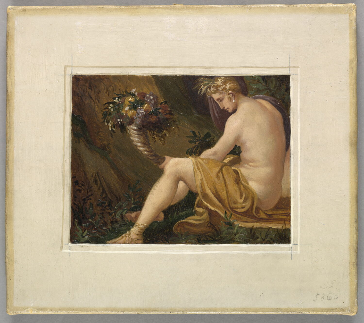 L'Abondance, dit autrefois "Cérès", Alaux, Jean, 2e quart du XIXe siècle (1834)