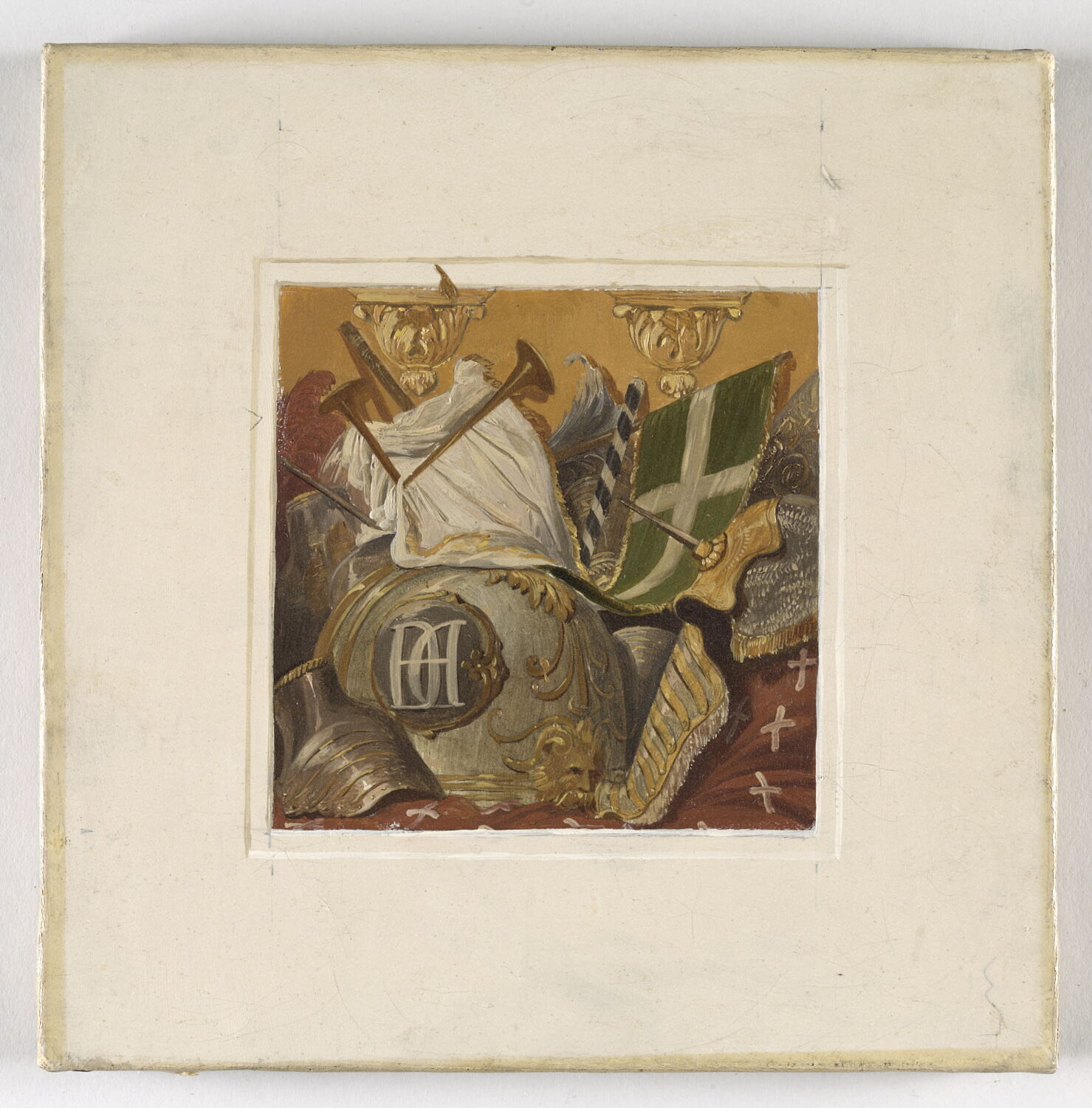 Trophée d'armes, Alaux, Jean, 2e quart du XIXe siècle (1834)