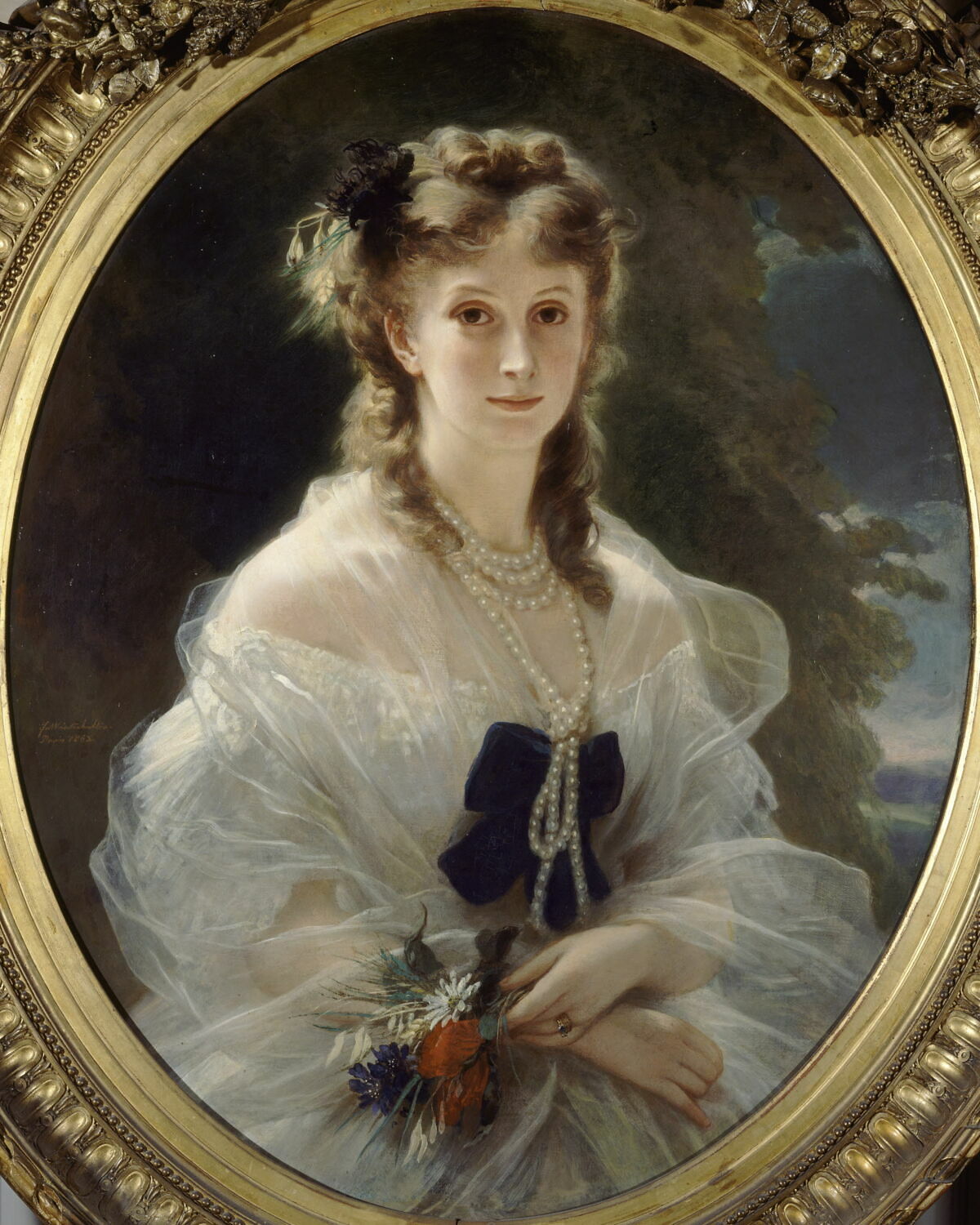 Portrait de la duchesse de Morny, née Sophie Troubetskoï (18381896) Louvre Collections