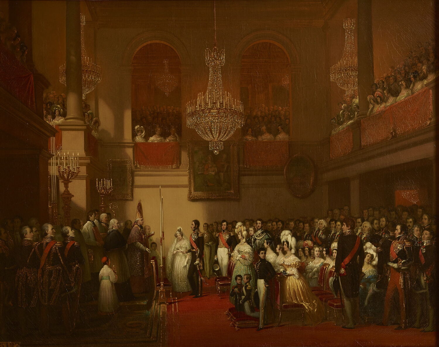 Mariage du roi des Belges avec Louise d'Orléans, Court, Joseph-Désiré, XIXe siècle (1800 - 1900)
