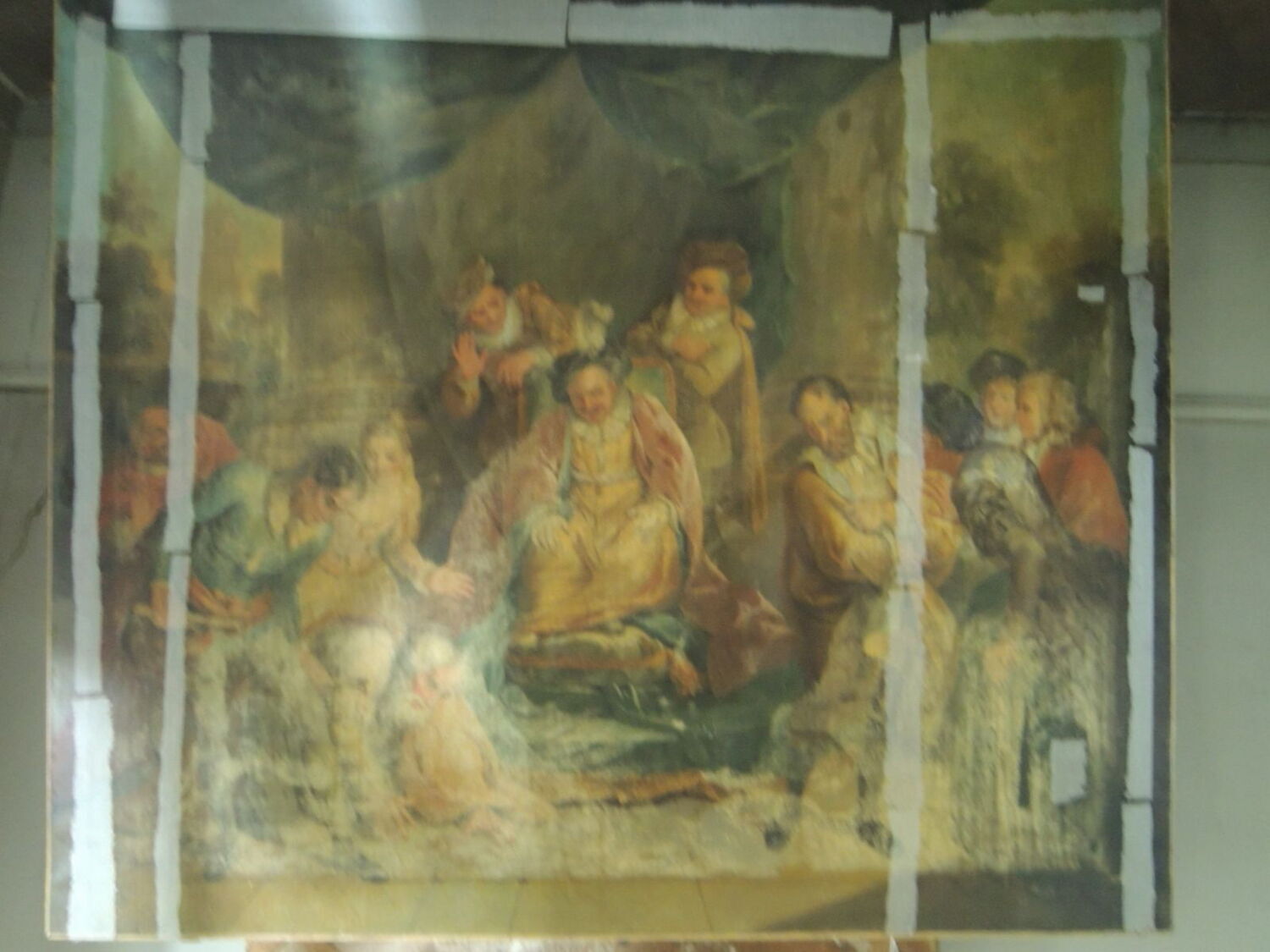 Mémorable jugement de Sancho, Coypel, Charles-Antoine, XVIIIe siècle (1700 - 1800)