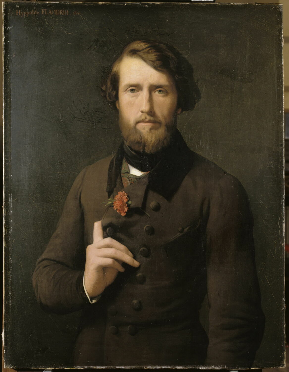 Portrait du comte Félix d'Arjuzon (1800-1874), Flandrin, Hippolyte, XIXe siècle (1841)