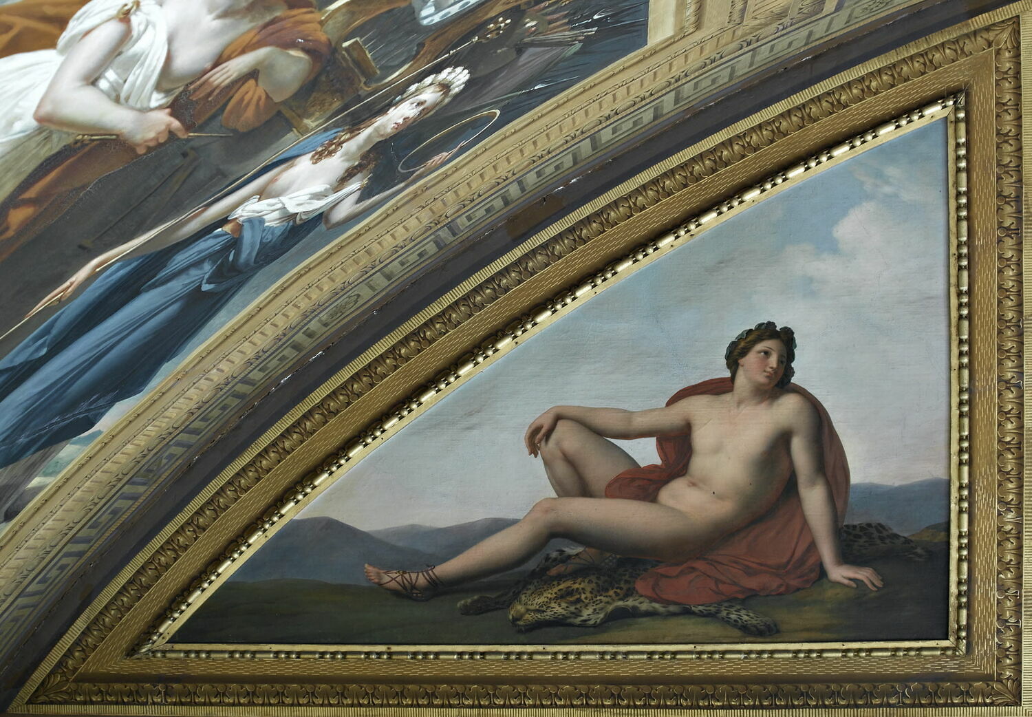 Figure d'homme couché à terre, Girodet de Roucy-Trioson, Anne-Louis, XIXe siècle (1800 - 1900)