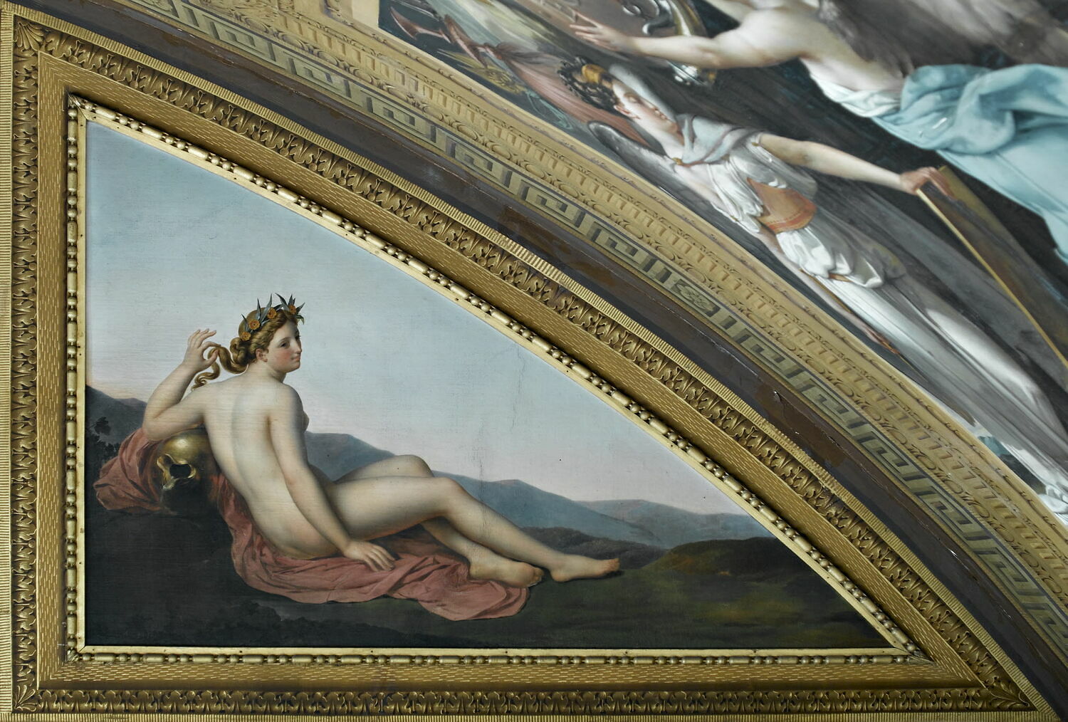 Figure de femme couchée à terre, Girodet de Roucy-Trioson, Anne-Louis, XIXe siècle (1800 - 1900)