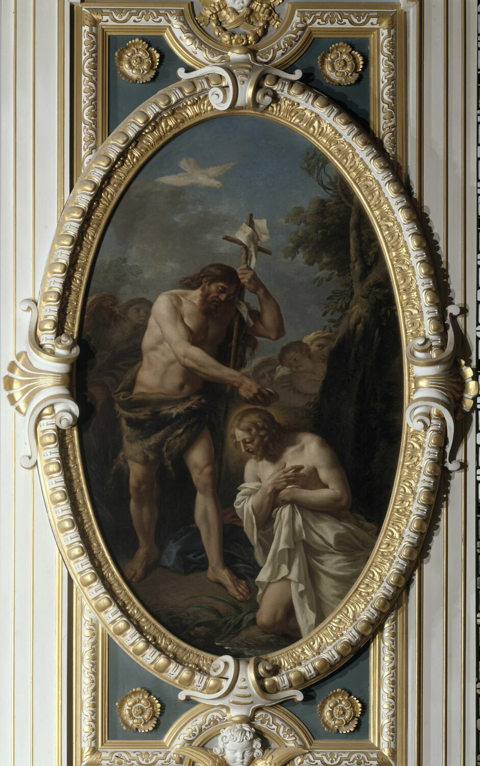 Le Baptême de Jésus Christ par saint Jean, Lagrenée, Jean-Jacques, 4e quart du XVIIIe siècle (1781)