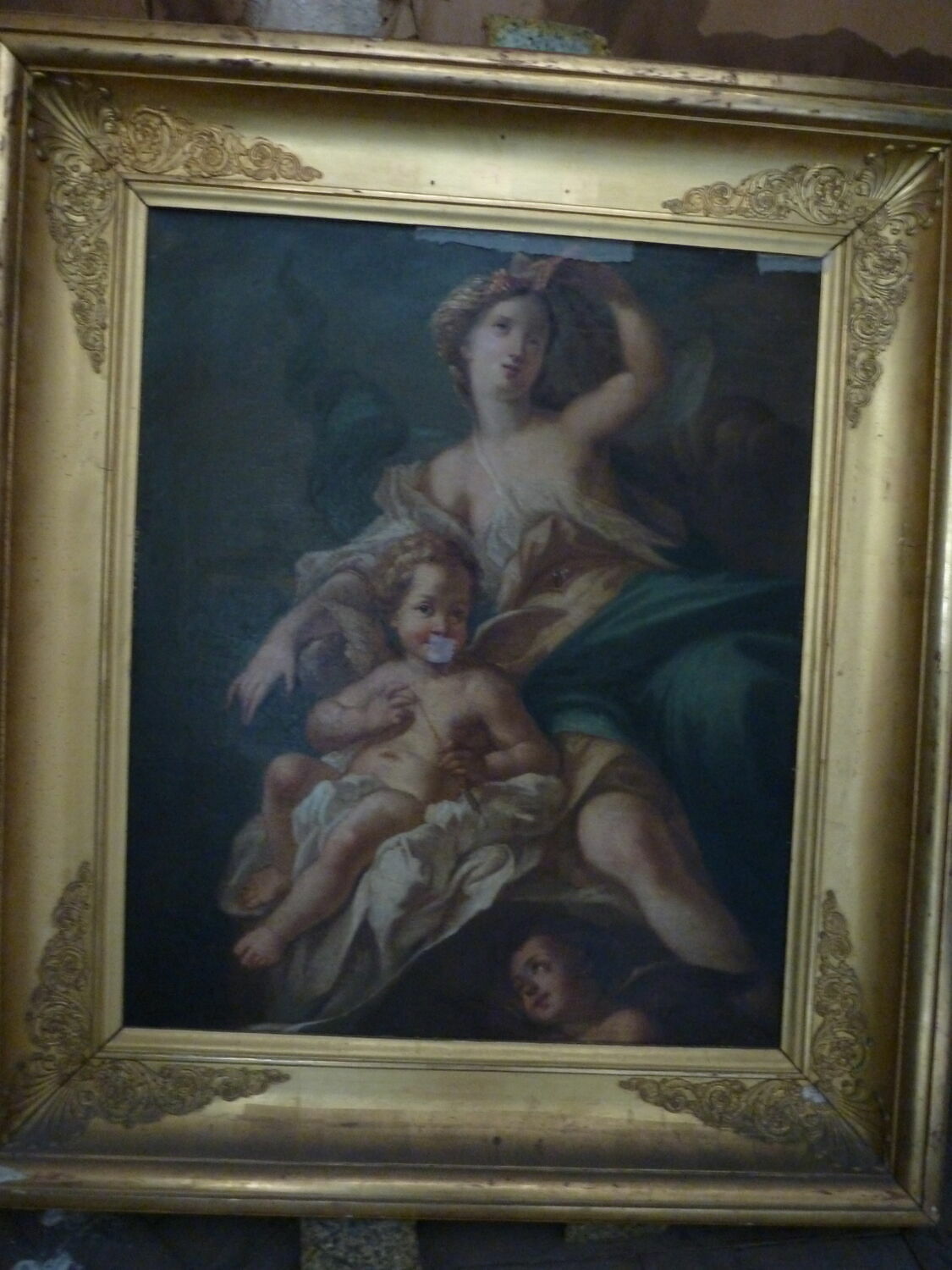 Vénus et deux amours, Anonyme, XVIIIe siècle (1700 - 1800)