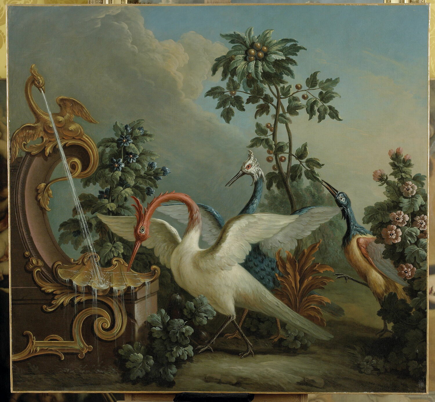 Oiseaux étrangers, Anonyme, XVIIIe siècle (1700 - 1800)