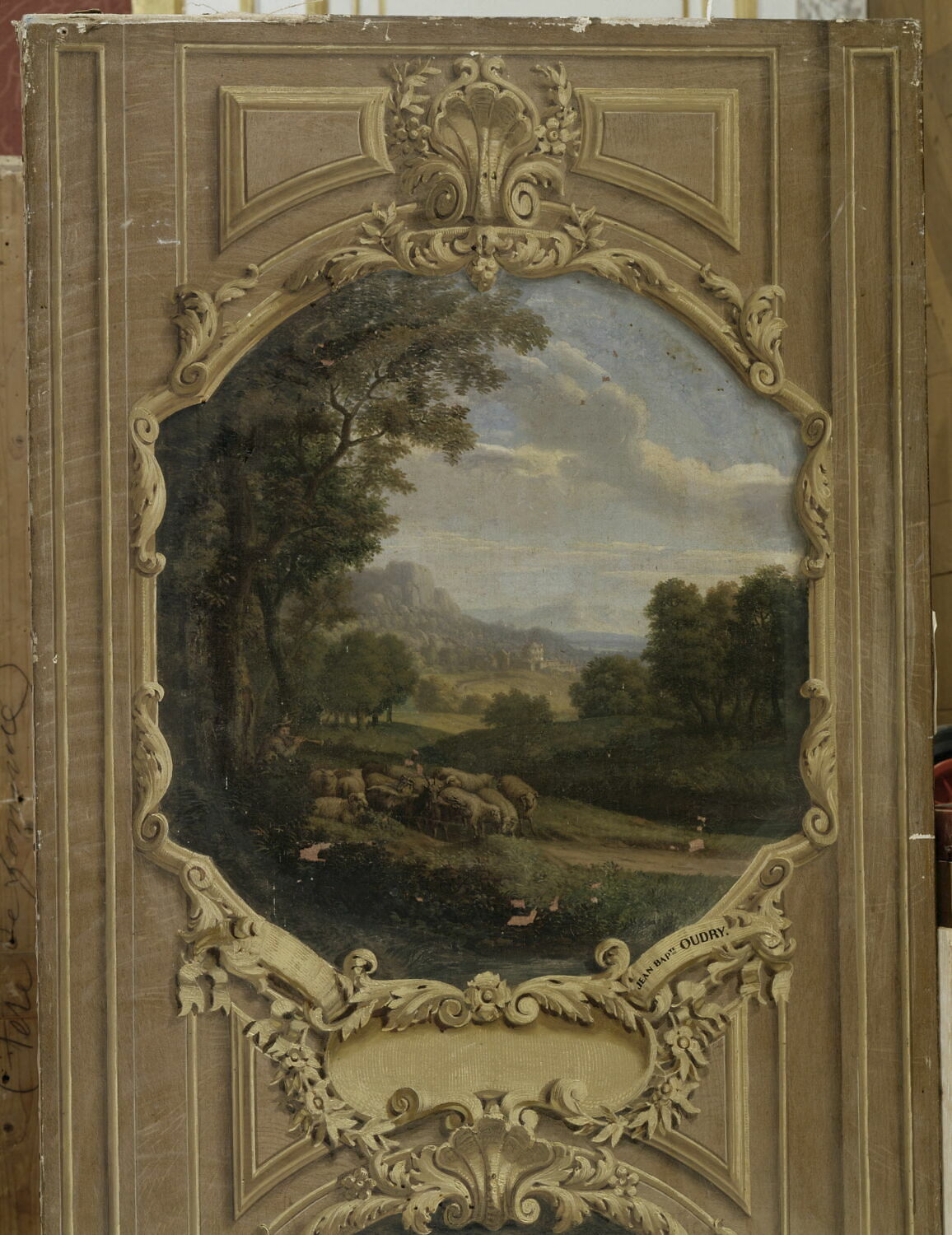 Paysage avec berger et troupeau, Allegrain, Étienne, XVIIIe siècle (1700 - 1800)