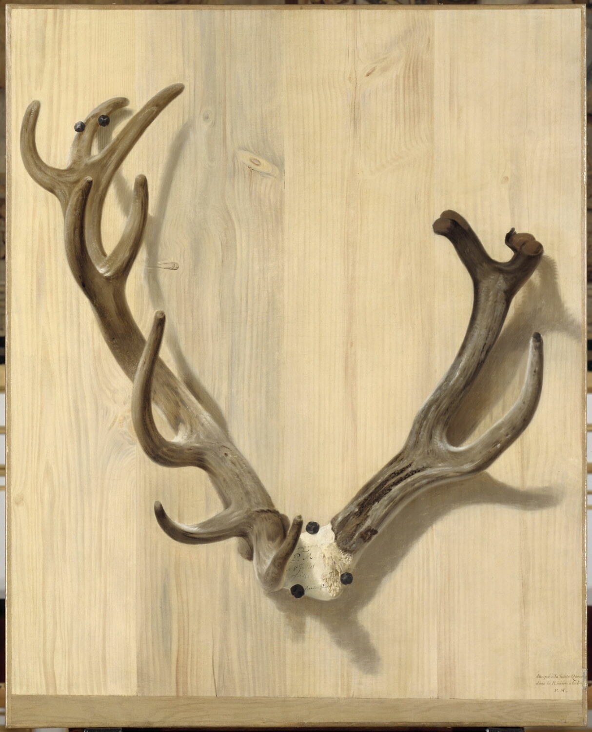 Bois de cerf attaqué à la Haute Queue, le 5 juillet 1764, à Compiègne, Bachelier, Jean Jacques, 3e quart du XVIIIe siècle (1764)