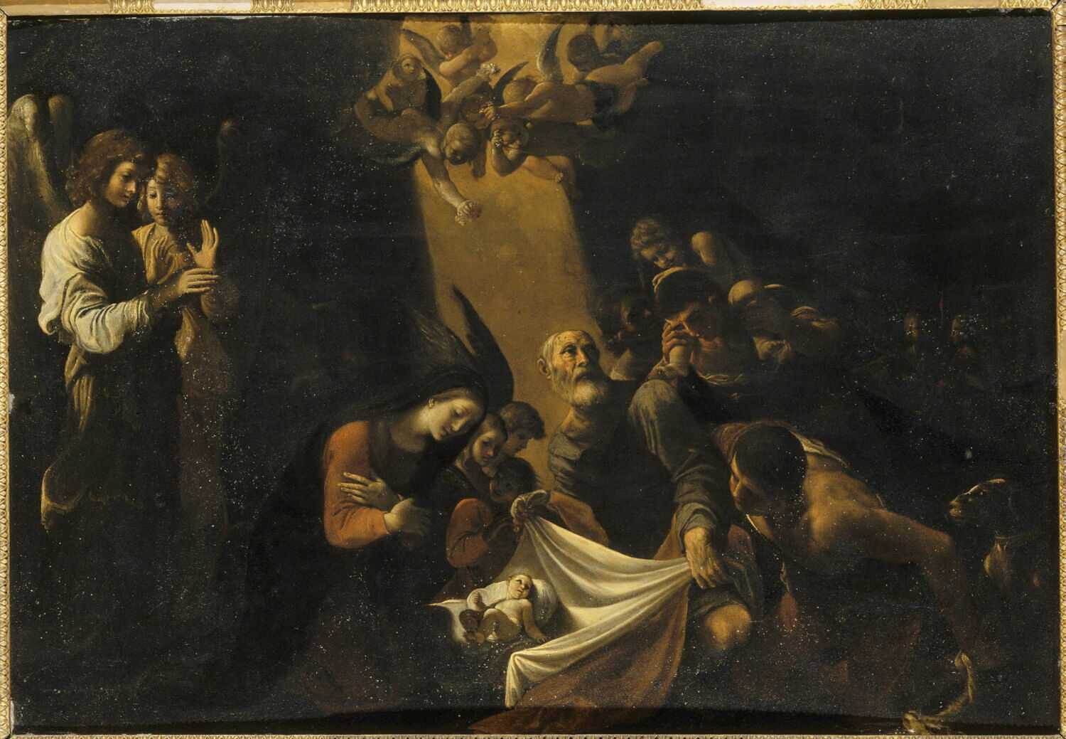 L'Adoration des bergers, Carrache, Ludovic, XVIIe siècle (1612 - 1615)