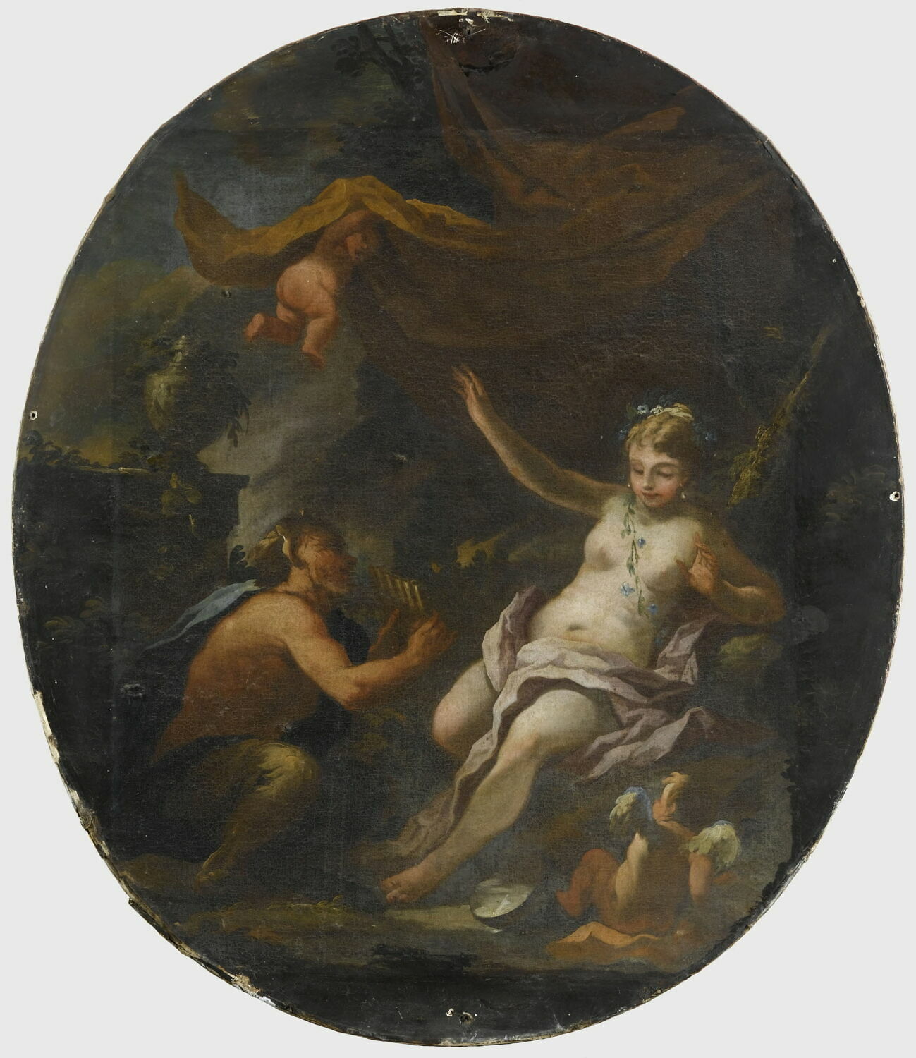 Pan et Syrinx, Anonyme, XVIIIe siècle (1700 - 1800)