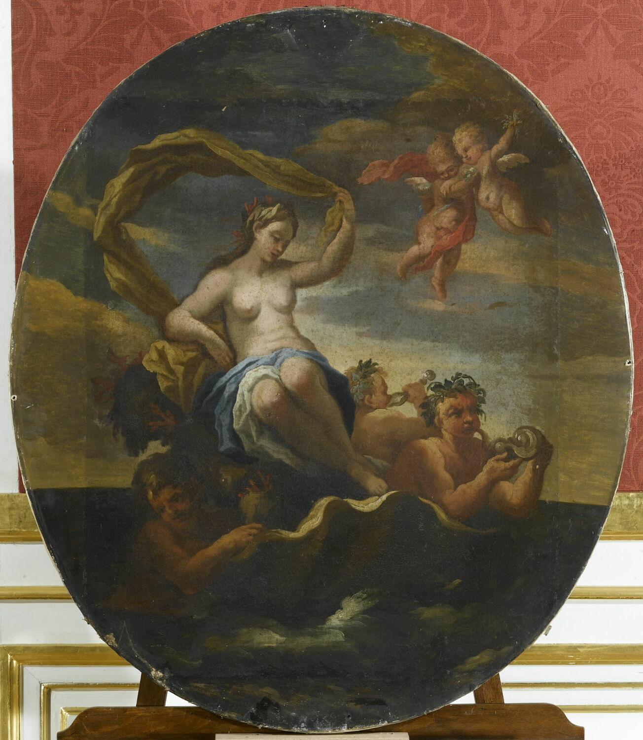 Le Triomphe d'Amphitrite, Anonyme, XVIIIe siècle (1700 - 1800)