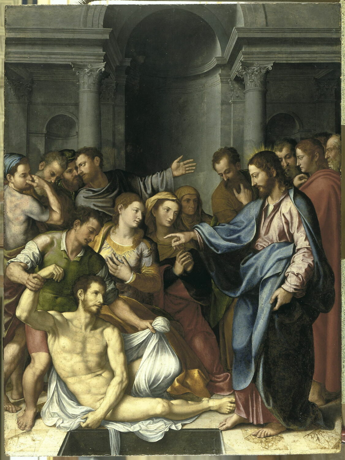 Résurrection de Lazare, Siciolante, Girolamo, dit Siciolante da Sermoneta, XVIe siècle (1500 - 1600)