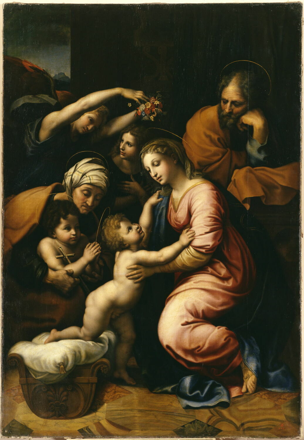 Sainte Famille Louvre Collections