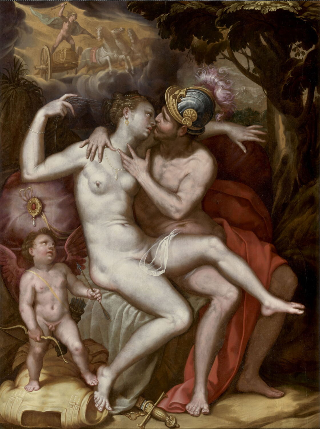 Mars et Vénus, Anonyme, XVIe siècle (1500 - 1600)