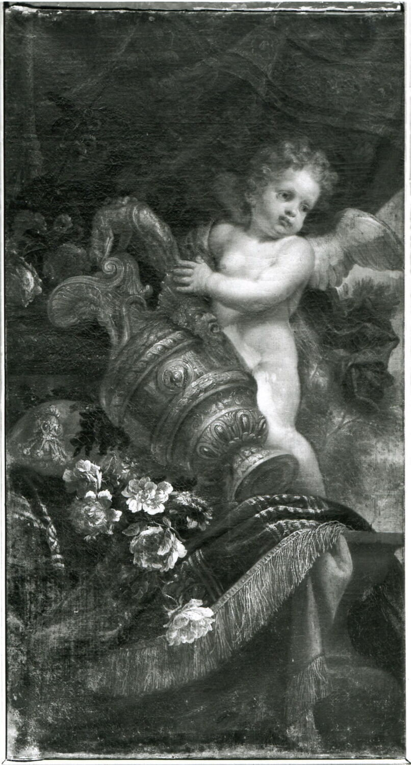 Un Amour tenant un vase d'or, Damoiselet, Florentin, XVIIe siècle (1600 - 1700)
