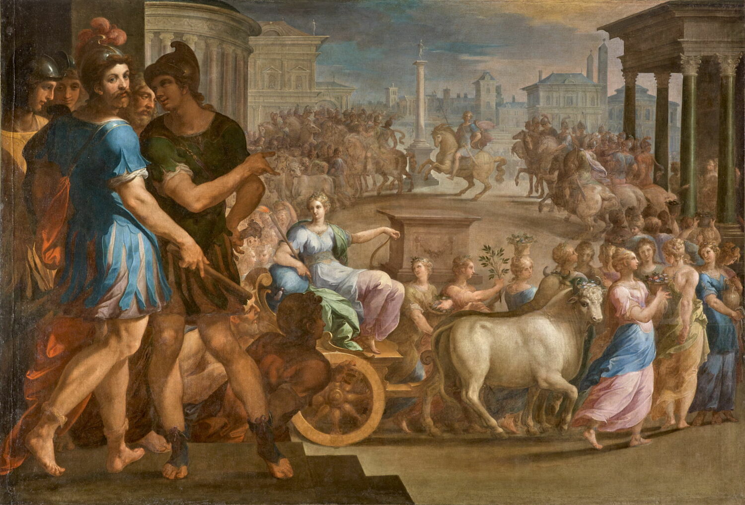 Cortège des Jeux Pythiens, Dubois, Ambroise, XVIe siècle (1500 - 1600)