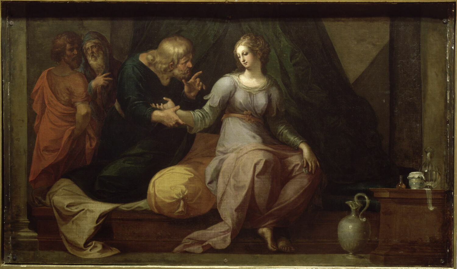 Dernière entrevue de Calasiris et de Chariclée, Dubois, Ambroise, XVIe siècle (1500 - 1600)