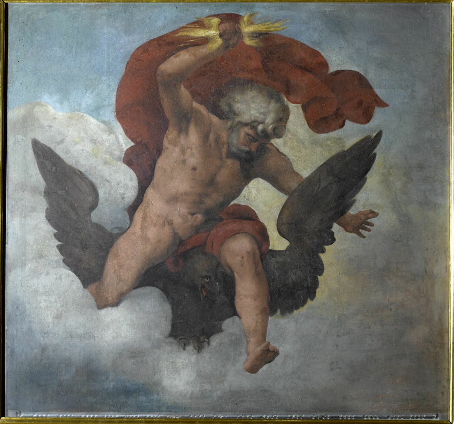 Jupiter lançant la foudre, Dubois, Ambroise, XVIe siècle (1500 - 1600)