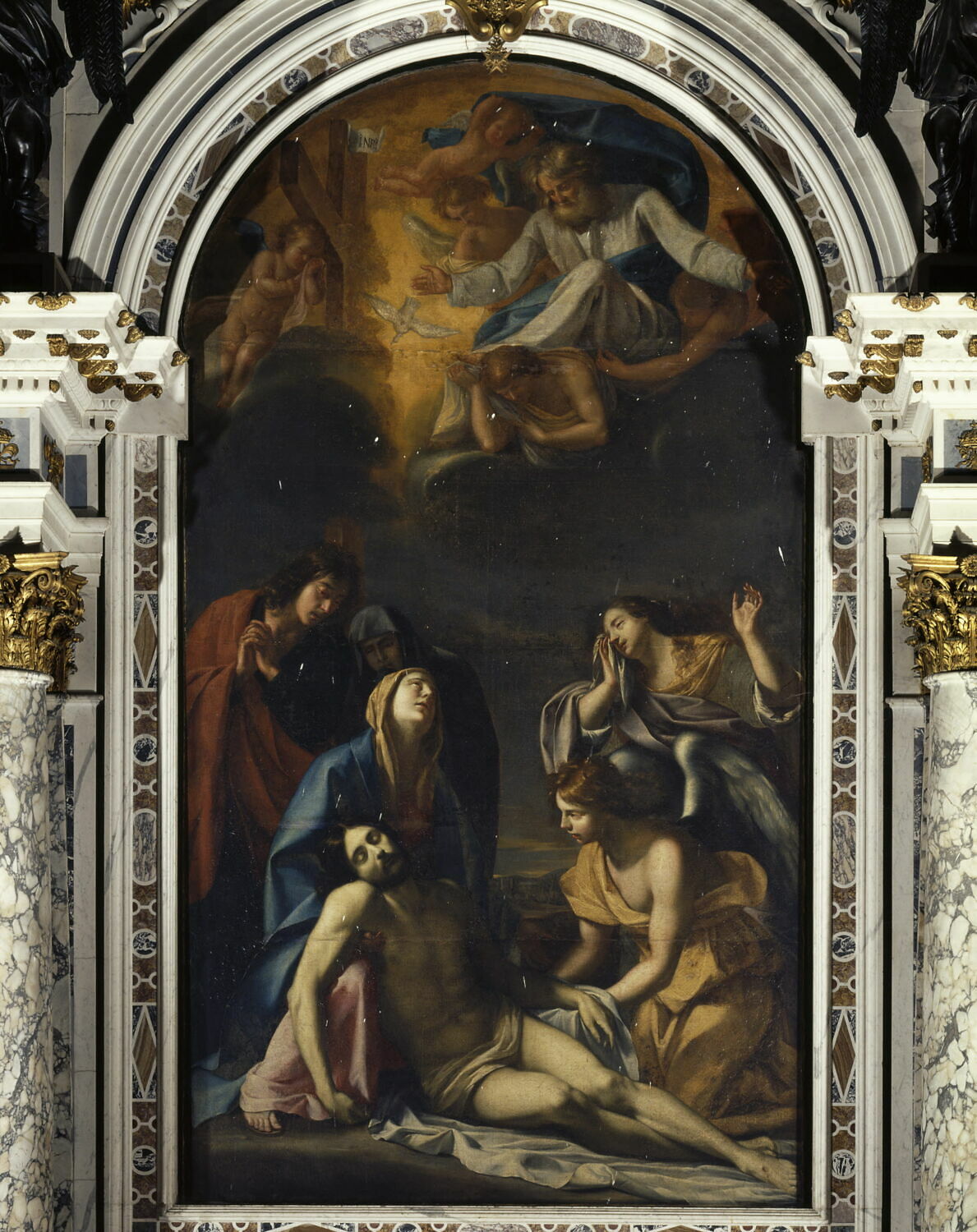 La Trinité - Le Christ descendu de la Croix, Dubois, Jean, XVIIe siècle (1642)